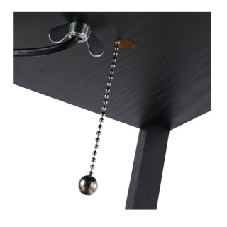 Ξύλινο Φωτιστικό Δαπέδου με 3 Ράφια 40 W HOMCOM 833-623