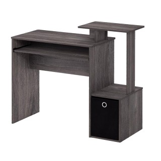 Ξύλινο Γραφείο Υπολογιστή με Υφασμάτινο Καλάθι 100 x 40 x 86.6 cm Χ... Ξύλινο Γραφείο Υπολογιστή με Υφασμάτινο Καλάθι 100 x 40 x 86.6 cm Χ...