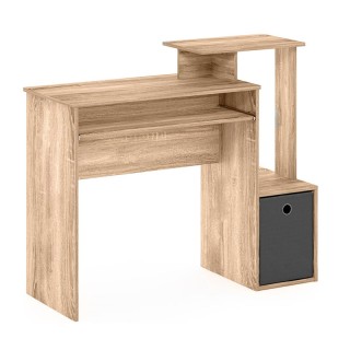 Ξύλινο Γραφείο Υπολογιστή με Υφασμάτινο Καλάθι 100 x 40 x 86.6 cm Χ... Ξύλινο Γραφείο Υπολογιστή με Υφασμάτινο Καλάθι 100 x 40 x 86.6 cm Χ...