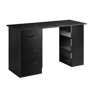 Ξύλινο Γραφείο με 3 Συρτάρια και 3 Ράφια 120 x 49 x 72 cm HOMCOM 83...