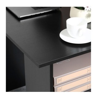 Ξύλινο Γραφείο με 3 Συρτάρια και 3 Ράφια 120 x 49 x 72 cm HOMCOM 83... Ξύλινο Γραφείο με 3 Συρτάρια και 3 Ράφια 120 x 49 x 72 cm HOMCOM 83...