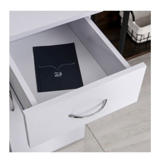 Ξύλινο Γραφείο με Θέση για Υπολογιστή και Πληκτρολόγιο 120 x 60 x 7...