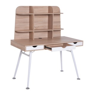 Ξύλινο Γραφείο με Βιβλιοθήκη 120 x 65.5 x 138.5 cm HOMCOM 836-080 Ξύλινο Γραφείο με Βιβλιοθήκη 120 x 65.5 x 138.5 cm HOMCOM 836-080