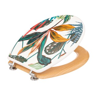 Ξύλινο Καπάκι Λεκάνης 36 x 46.5 x 5.5 cm 5Five Simply Smart 174693B