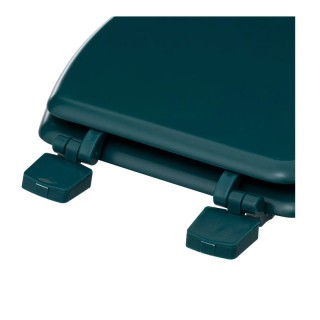 Ξύλινο Καπάκι Λεκάνης 36 x 48 x 5 cm Χρώματος Πετρόλ 5Five Simply S...