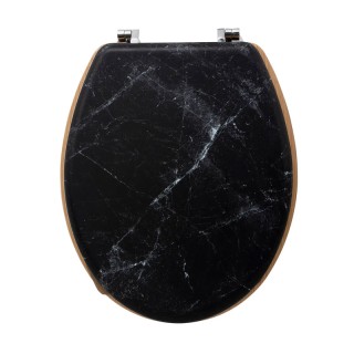 Ξύλινο Καπάκι Λεκάνης με Εφέ Μαρμάρου 36 x 46.5 x 5.3 cm 5Five Simp... Ξύλινο Καπάκι Λεκάνης με Εφέ Μαρμάρου 36 x 46.5 x 5.3 cm 5Five Simp...