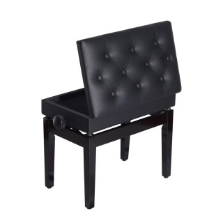 Ξύλινο Κάθισμα Πιάνου με Ρυθμιζόμενο Ύψος και Αποθηκευτικό Χώρο 54.... Ξύλινο Κάθισμα Πιάνου με Ρυθμιζόμενο Ύψος και Αποθηκευτικό Χώρο 54....