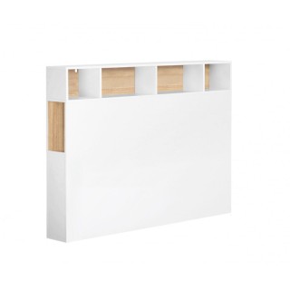 Ξύλινο Κεφαλάρι Κρεβατιού με 5 Ράφια και 1 Ντουλάπι 145 x 20 x 120 ... Ξύλινο Κεφαλάρι Κρεβατιού με 5 Ράφια και 1 Ντουλάπι 145 x 20 x 120 ...