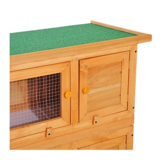 Ξύλινο Κλουβί Εξωτερικού Χώρου για Κατοικίδια 90 x 45 x 90 cm PawHu...