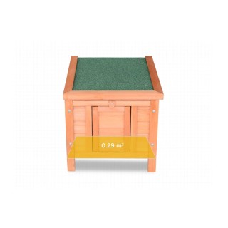 Ξύλινο Κλουβί Εξωτερικού Χώρου - Σπίτι Μικρών Ζώων 51 x 42 x 43 cm ... Ξύλινο Κλουβί Εξωτερικού Χώρου - Σπίτι Μικρών Ζώων 51 x 42 x 43 cm ...