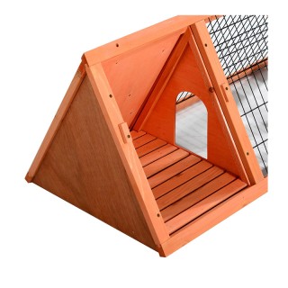 Ξύλινο Κλουβί Κουνελιών - Σπίτι Μικρών Ζώων 118 x 50 x 45 cm PawHut...