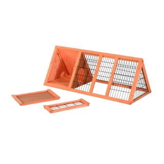 Ξύλινο Κλουβί Κουνελιών - Σπίτι Μικρών Ζώων 118 x 50 x 45 cm PawHut... Ξύλινο Κλουβί Κουνελιών - Σπίτι Μικρών Ζώων 118 x 50 x 45 cm PawHut...