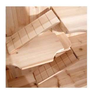 Ξύλινο Κλουβί Τρωκτικών με 4 Επίπεδα 60 x 40 x 120 cm PawHut D51-083 Ξύλινο Κλουβί Τρωκτικών με 4 Επίπεδα 60 x 40 x 120 cm PawHut D51-083