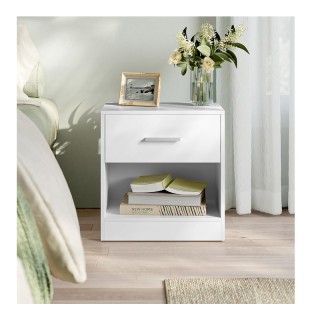 Ξύλινο Κομοδίνο με 1 Συρτάρι και 1 Ράφι 28 x 39 x 41 cm VASAGLE LET... Ξύλινο Κομοδίνο με 1 Συρτάρι και 1 Ράφι 28 x 39 x 41 cm VASAGLE LET...