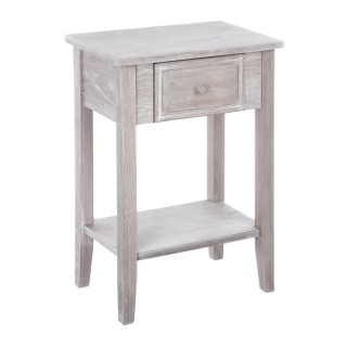 Ξύλινο Κομοδίνο με 1 Συρτάρι και 1 Ράφι 45 x 30 x 67 cm Charme Natu... Ξύλινο Κομοδίνο με 1 Συρτάρι και 1 Ράφι 45 x 30 x 67 cm Charme Natu...