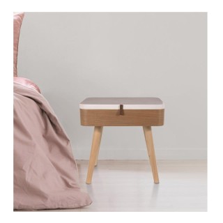 Ξύλινο Κομοδίνο με Αποθηκευτικό Χώρο 40 x 30.5 x 54 cm Home Deco Fa... Ξύλινο Κομοδίνο με Αποθηκευτικό Χώρο 40 x 30.5 x 54 cm Home Deco Fa...