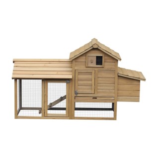 Ξύλινο Κοτέτσι 150.5 x 54 x 87 cm PawHut D51-108