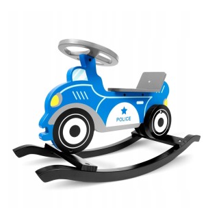 Ξύλινο Κουνιστό Αυτοκίνητο Αστυνομίας Ricokids RK-850-CarP Ξύλινο Κουνιστό Αυτοκίνητο Αστυνομίας Ricokids RK-850-CarP