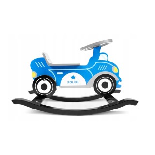 Ξύλινο Κουνιστό Αυτοκίνητο Αστυνομίας Ricokids RK-850-CarP
