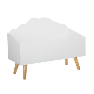 Ξύλινο Κουτί Αποθήκευσης Παιχνιδιών 58 x 28 x 45.5 cm Cloud Atmosph...