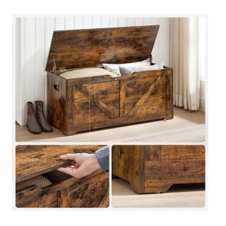 Ξύλινο Μπαούλο Αποθήκευσης 40 x 100 x 46 cm VASAGLE LSB060T01