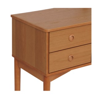 Ξύλινο Μπουντουάρ με Καθρέπτη και 2 Συρτάρια 110 x 42 x 126 cm Char... Ξύλινο Μπουντουάρ με Καθρέπτη και 2 Συρτάρια 110 x 42 x 126 cm Char...