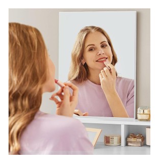 Ξύλινο Μπουντουάρ με Καθρέπτη 80 x 40 x 140 cm VASAGLE RDT113W01 Ξύλινο Μπουντουάρ με Καθρέπτη 80 x 40 x 140 cm VASAGLE RDT113W01