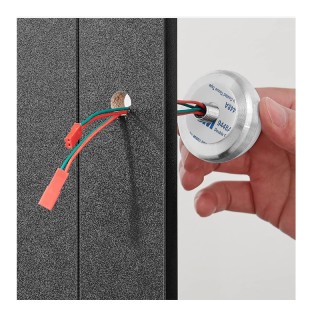 Ξύλινο Μπουντουάρ με Καθρέπτη και Φωτισμό 80 x 40 x 145 cm Χρώματος...