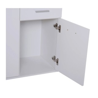 Ξύλινο Ντουλάπι με 3 Πόρτες και 2 Συρτάρια 106 x 35 x 76 cm HOMCOM ...