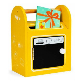 Ξύλινο Παιδικό Γραμματοκιβώτιο με Μαυροπίνακα και Αξεσουάρ 18.5 x 1... Ξύλινο Παιδικό Γραμματοκιβώτιο με Μαυροπίνακα και Αξεσουάρ 18.5 x 1...