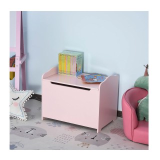 Ξύλινο Παιδικό Μπαούλο Αποθήκευσης Παιχνιδιών 60 x 40 x 48 cm HOMCO... Ξύλινο Παιδικό Μπαούλο Αποθήκευσης Παιχνιδιών 60 x 40 x 48 cm HOMCO...