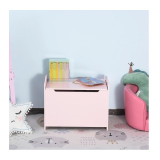 Ξύλινο Παιδικό Μπαούλο Αποθήκευσης Παιχνιδιών 60 x 40 x 48 cm HOMCO... Ξύλινο Παιδικό Μπαούλο Αποθήκευσης Παιχνιδιών 60 x 40 x 48 cm HOMCO...