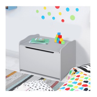 Ξύλινο Παιδικό Μπαούλο Αποθήκευσης Παιχνιδιών 60 x 40 x 48 cm Χρώμα... Ξύλινο Παιδικό Μπαούλο Αποθήκευσης Παιχνιδιών 60 x 40 x 48 cm Χρώμα...