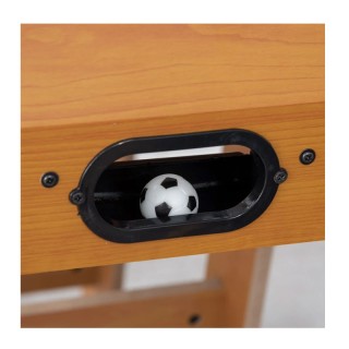 Ξύλινο Πτυσσόμενο Επιδαπέδιο Ποδοσφαιράκι με 6 Σειρές 69 x 37 x 70 ...