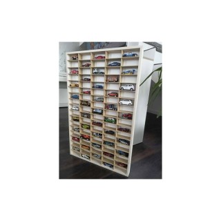 Ξύλινο Ράφι για Αυτοκινητάκια 90 Θέσεων 50 x 4.5 x 78.5 cm Kruzzel ...