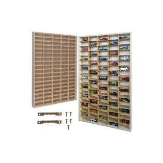 Ξύλινο Ράφι για Αυτοκινητάκια 90 Θέσεων 50 x 4.5 x 78.5 cm Kruzzel ...