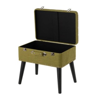 Ξύλινο Σκαμπό Βαλίτσα με Αποθηκευτικό Χώρο 50 x 35 x 46 cm Χρώματος... Ξύλινο Σκαμπό Βαλίτσα με Αποθηκευτικό Χώρο 50 x 35 x 46 cm Χρώματος...