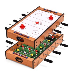 Ξύλινο Τραπέζι Παιχνιδιών 2 σε 1 69 x 36 x 10 cm Costway TY571923 Ξύλινο Τραπέζι Παιχνιδιών 2 σε 1 69 x 36 x 10 cm Costway TY571923