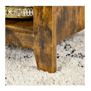 Ξύλινο Τραπέζι Σαλονιού με Αποθηκευτικό Χώρο 105 x 50 x 49 cm HOMCO... Ξύλινο Τραπέζι Σαλονιού με Αποθηκευτικό Χώρο 105 x 50 x 49 cm HOMCO...