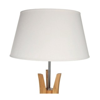 Ξύλινο Τρίποδο Φωτιστικό Δαπέδου με 1 Ράφι 156 cm 40 W Atmosphera 1... Ξύλινο Τρίποδο Φωτιστικό Δαπέδου με 1 Ράφι 156 cm 40 W Atmosphera 1...