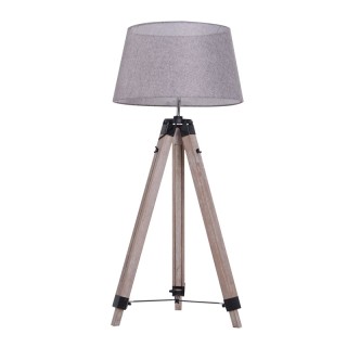 Ξύλινο Τρίποδο Φωτιστικό Δαπέδου με Ρυθμιζόμενο Ύψος 40 W HOMCOM B3... Ξύλινο Τρίποδο Φωτιστικό Δαπέδου με Ρυθμιζόμενο Ύψος 40 W HOMCOM B3...