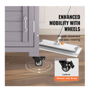 Ξύλινο Τροχήλατο Κλουβί - Σπίτι Γάτας 3 Επιπέδων 760 x 865 x 1630 m...