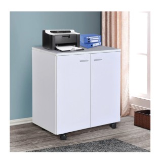 Ξύλινο Τροχήλατο Ντουλάπι Γραφείου 60 x 35 x 65 cm HOMCOM 02-0627 Ξύλινο Τροχήλατο Ντουλάπι Γραφείου 60 x 35 x 65 cm HOMCOM 02-0627