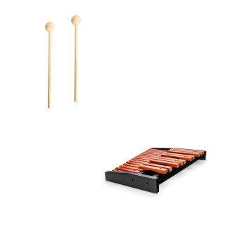 Ξύλινο Ξυλόφωνο με 25 Τόνους 42 x 57 x 6 cm Costway MU10076 Ξύλινο Ξυλόφωνο με 25 Τόνους 42 x 57 x 6 cm Costway MU10076