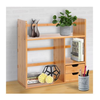 Ξύλινος Οργανωτής Γραφείου από Μπαμπού 48 x 19.5 x 46 cm HOMCOM 920... Ξύλινος Οργανωτής Γραφείου από Μπαμπού 48 x 19.5 x 46 cm HOMCOM 920...