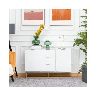 Ξύλινος Μπουφές 120 x 40 x 76 cm HOMCOM 837-151 Ξύλινος Μπουφές 120 x 40 x 76 cm HOMCOM 837-151