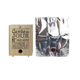 Ξύλινος Διανομέας Κρασιού για Ασκό 3 Lt και 5 Lt 22 x 18.8 x 31.2 c...