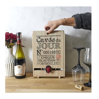 Ξύλινος Διανομέας Κρασιού για Ασκό 3 Lt και 5 Lt 22 x 18.8 x 31.2 c... Ξύλινος Διανομέας Κρασιού για Ασκό 3 Lt και 5 Lt 22 x 18.8 x 31.2 c...