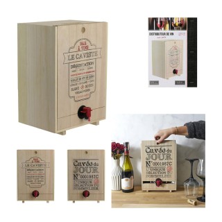 Ξύλινος Διανομέας Κρασιού για Ασκό 3 Lt και 5 Lt 22 x 18.8 x 31.2 c...