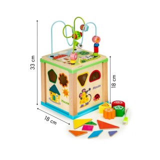 Ξύλινος Εκπαιδευτικός Παιδικός Κύβος Δραστηριοτήτων με Πίνακα 15 x ... Ξύλινος Εκπαιδευτικός Παιδικός Κύβος Δραστηριοτήτων με Πίνακα 15 x ...
